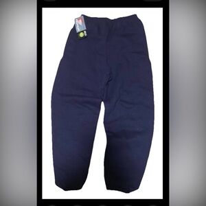 Hanes Boys sweatpants Premium EcoSmart 6/7 Joggers S Fleece Cotton Blend Ribbed
